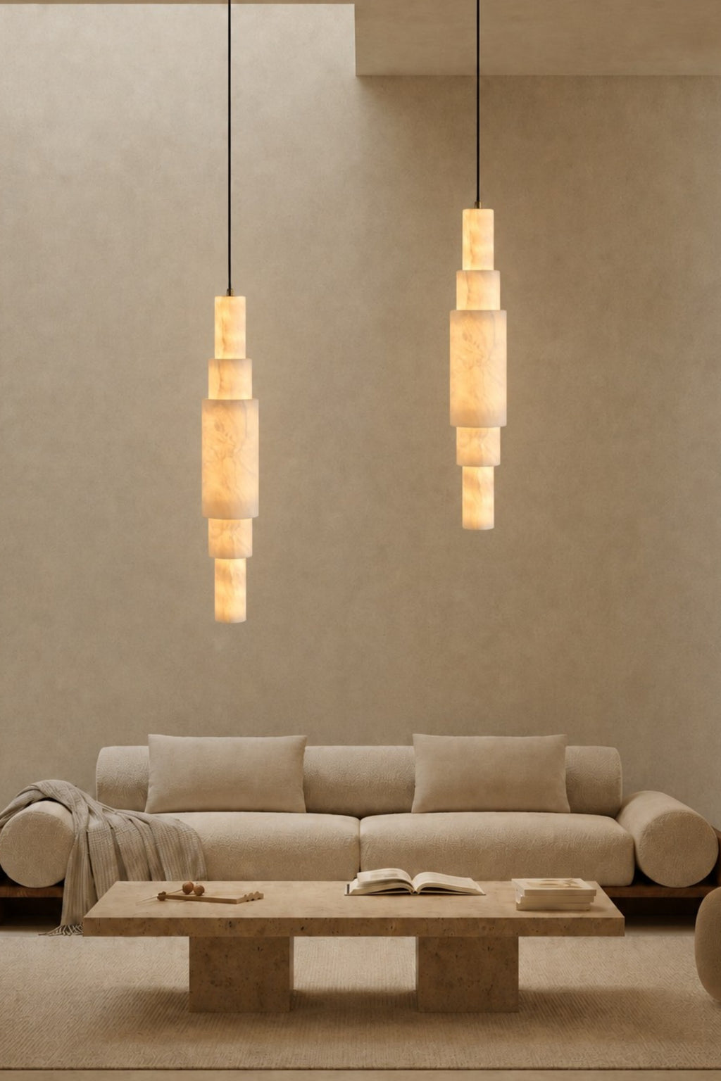 Alaric Alabaster chandelier