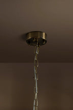 Varenna Two-TierAlabaster Drum Chandelier