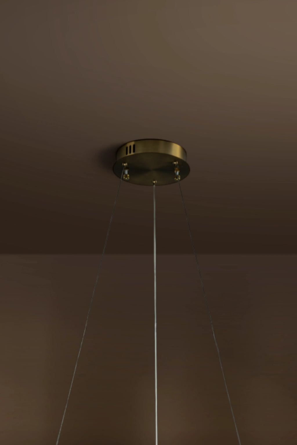 Celeste Alabaster Bead Ring Chandelier
