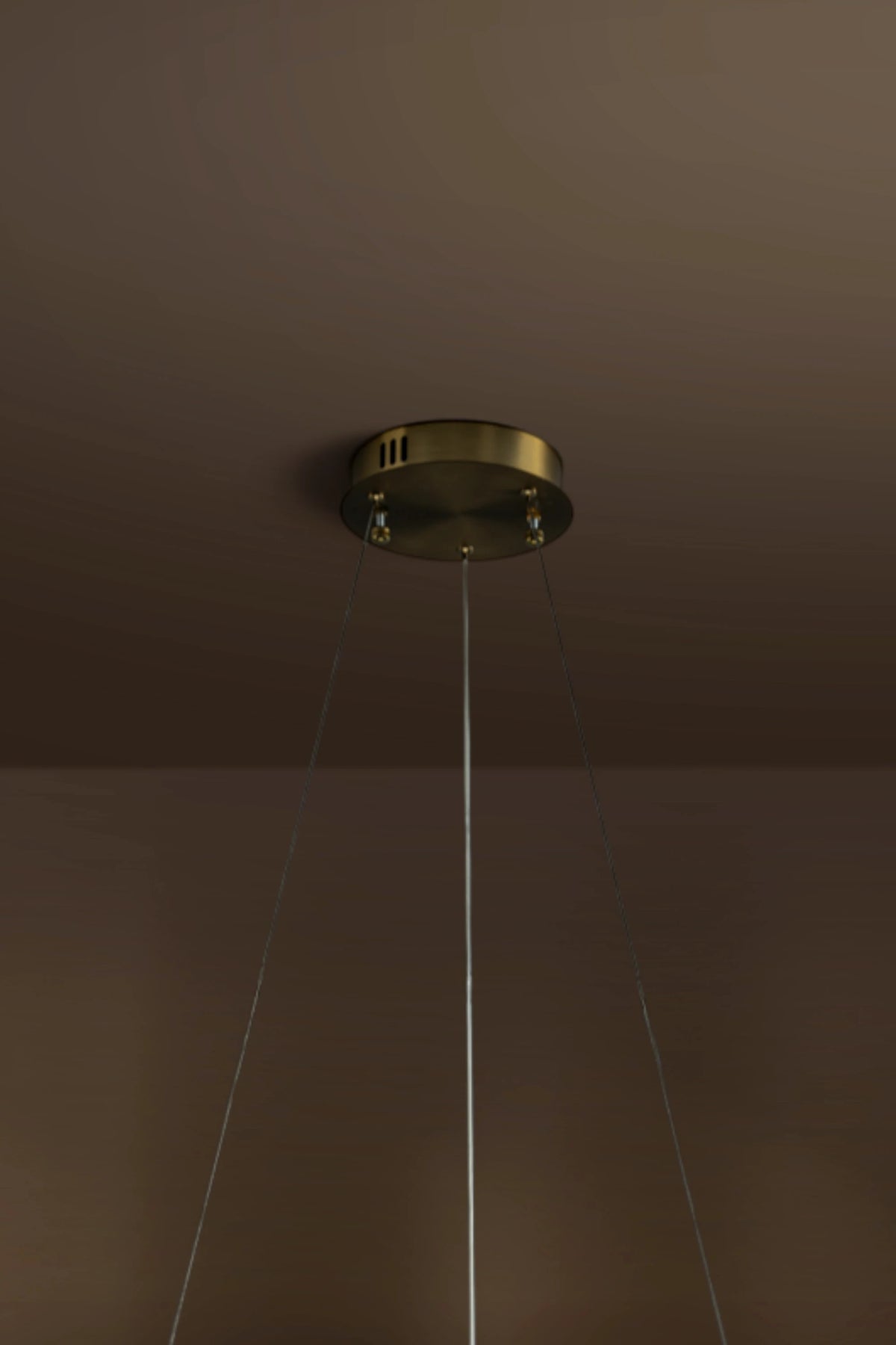 Celeste Alabaster Bead Ring Chandelier