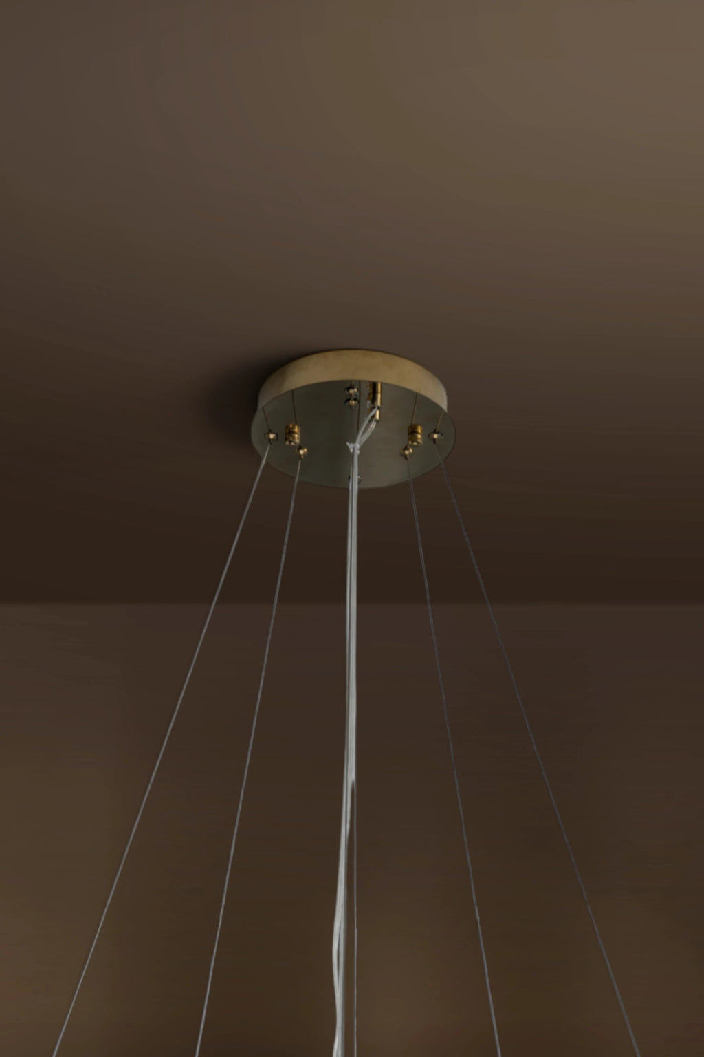 Celeste Two-Tier Alabaster Bead Chandelier